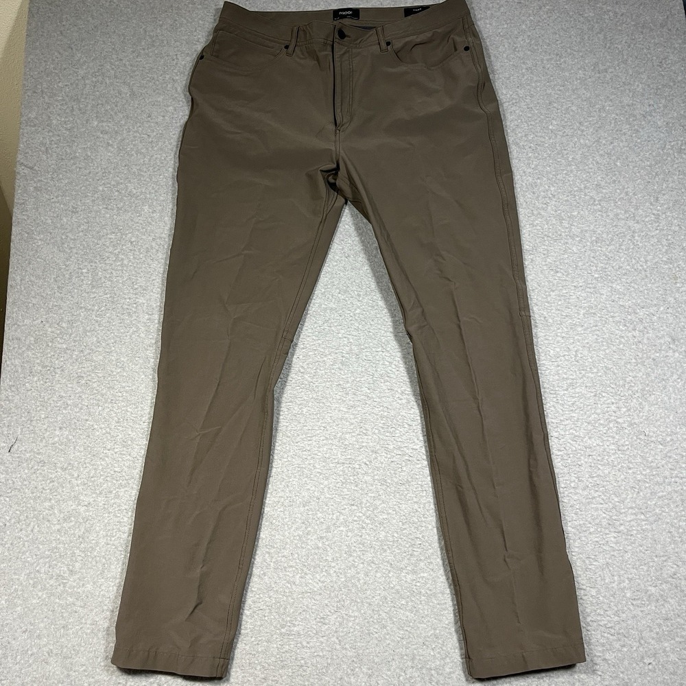 Proof 72 Hour Pants Mens 38x34 (Fit 36x34) Chino Athletic Merino Wool Huckberry